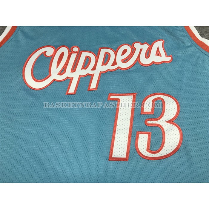 Maillot Los Angeles Clippers Paul George NO 13 Ville 2021-22 Bleu